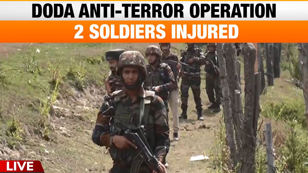 LIVE | Doda Encounter | Anti-Terror Operation Latest Update: 2 Soldiers Injured in Doda | News9