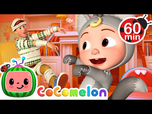 Finger Family Halloween + Trick or Treat Song + MORE CoComelon