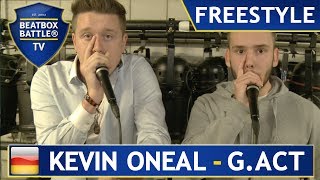 Celebrity Kevin Oneal & G.Act - Backstage Freestyle - Beatbox Battle TV Profile