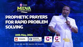 PROPHETIC PRAYERS FOR RAPID PROBLEM SOLVING II MIDVA WITH REV. OB