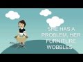 Table Leg Levelers by Wobble Fixer Metric USA Furniture Wedge and Furniture Levelers Table Leg Levelers by Wobble Fixer Metric USA Furniture Wedge and Furniture Levelers