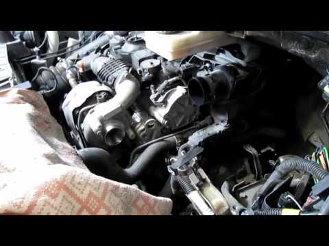 Замена сцепления на Пежо 3008, часть 1