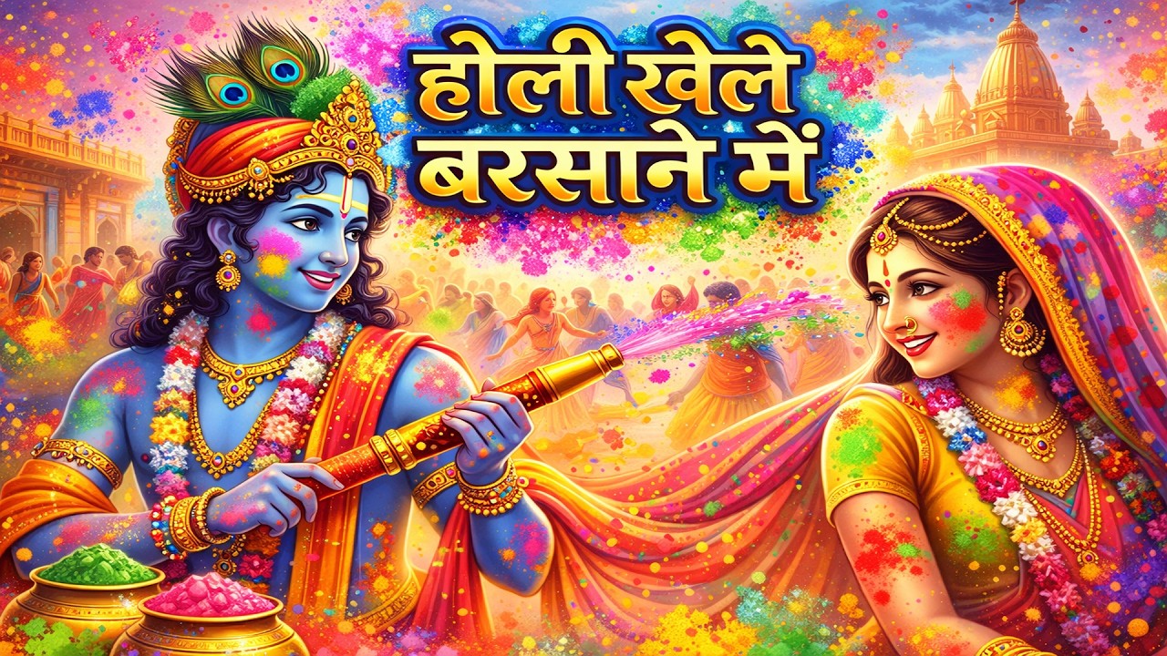 होली खेले बरसाने में | राधा कृष्ण होली भजन 2026 | Radha Krishna Holi Song | Bhakti Holi Special