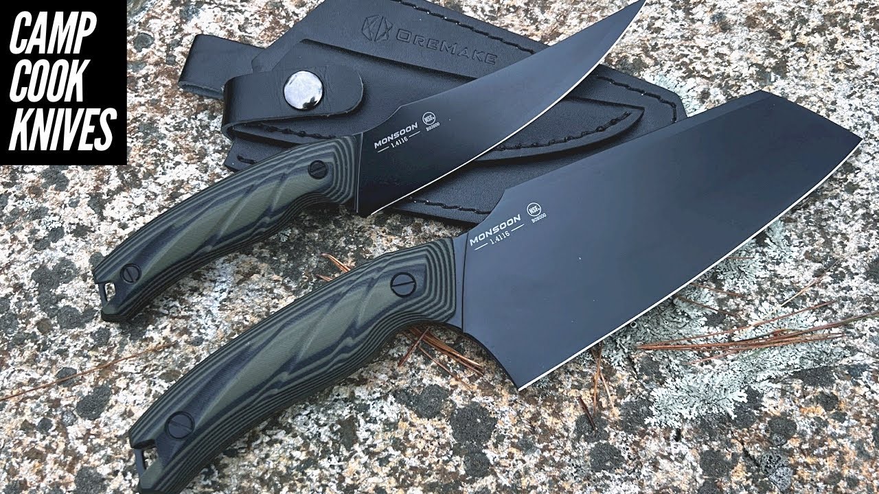 The Monsoon Outdoor Kitchen Knives Bushcraft Cooking Awaits! YouTube