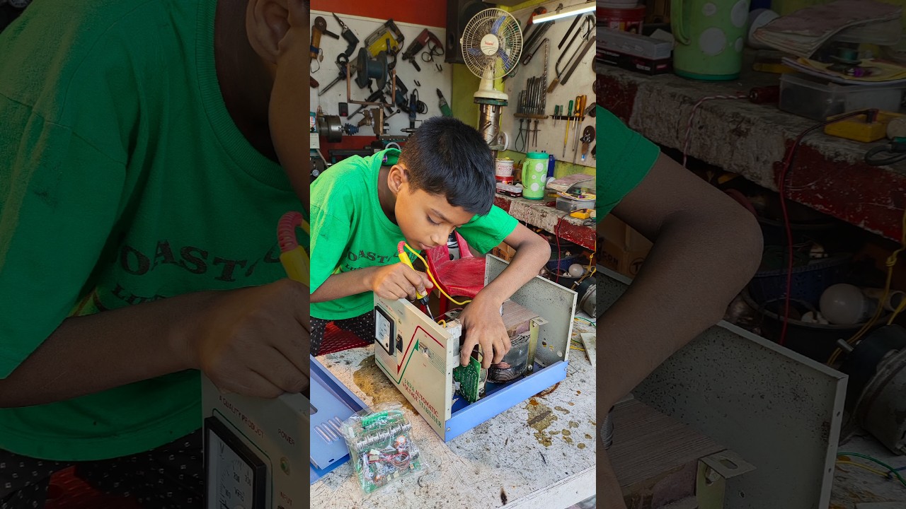 3Kva Automatic Stabilizer Repair short video...