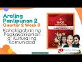 Araling Panlipunan 2 Week 8 Quarter 2 Kahalagahan ng Pagkakakilanlang  Kultural ng Komunidad Mp3 Song