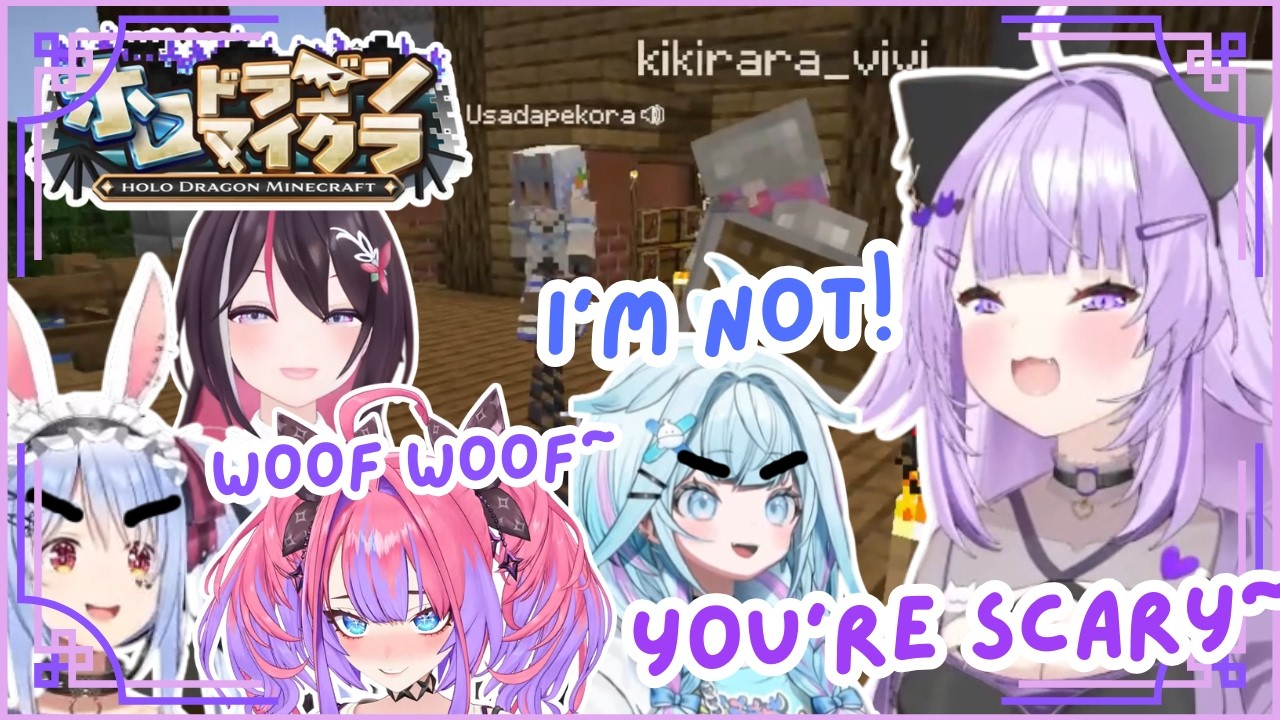 Okayu Wants to ENSLAVE Pekora & Vivi! Su Makes Okayu SCARED!? 💀😱 | Hololive Clip