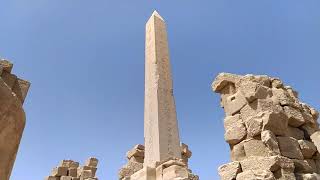 Карнакский храм, в поисках следов пребывания здесь Древних Богов Египта. Египет, Луксор.