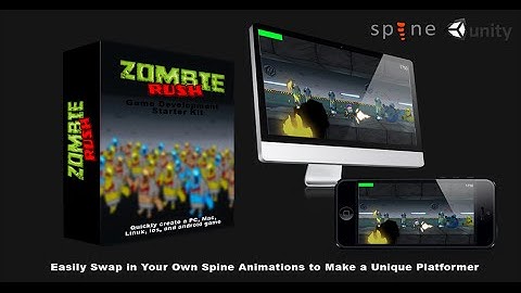 Spine/Unity Game Development Starter Kit - Trailer #2