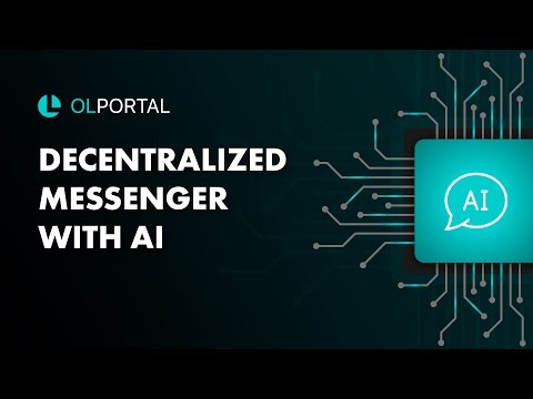 OLPORTAL. Decentralized messenger with Ai