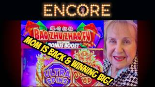 MOM'S BACK & WITH A MASSIVE WIN BONUS ON BAO ZHU ZHAO FU!