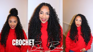 Diy Boho Braids With Ywigs Upgrade Feather Crochet Boho Human Hair | Amazon Finds