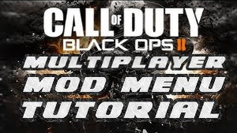 Call Of Duty Black Ops 2 Multiplayer Mod Menu Tutorial
