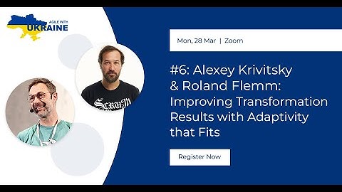 Alexey Krivitsky & Roland Flemm - Improving Transformation Results with Adaptivity that Fits