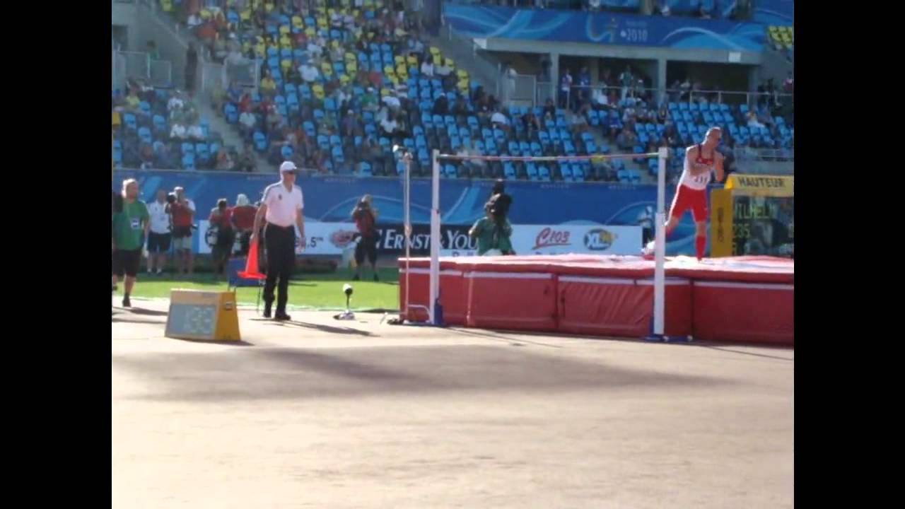 2010 World Junior Championships Mens High Jump Final YouTube