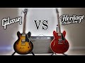 Gibson ES-335 VS Heritage H-535