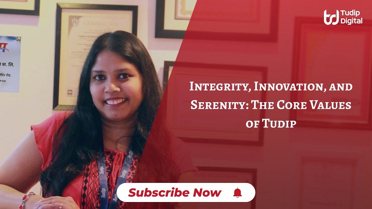 Integrity, Innovation and Serenity - Tudip - YouTube