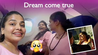 எங்க தங்கச்சிss Firstt Flight 😭 *Emotional sisters*