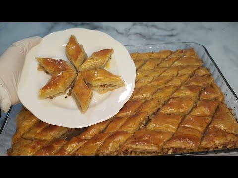 BU TARİFLE BAKLAVA YAPAMAYAN KALMAYACAK. KOLAY BAKLAVA TARİFİ