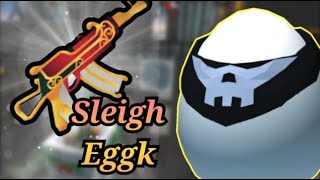 56 Killstreak With The Sleigh Eggk-47 Shell Shockers