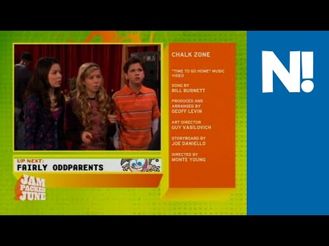 Nickelodeon ChalkZone Split Screen Credits June 11 2008 