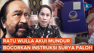 Ratu Wulla Mundur dari Caleg Nasdem atas Perintah Surya Paloh