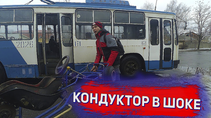 ЛЮБИШЬ КАТАТЬСЯ - ЛЮБИ И САНОЧКИ ВОЗИТЬ!....В ТРОЛЛЕЙБУСЕ!