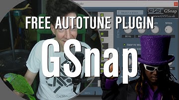 GSnap Tutorial!  How to Sound like T-Pain for FREE!