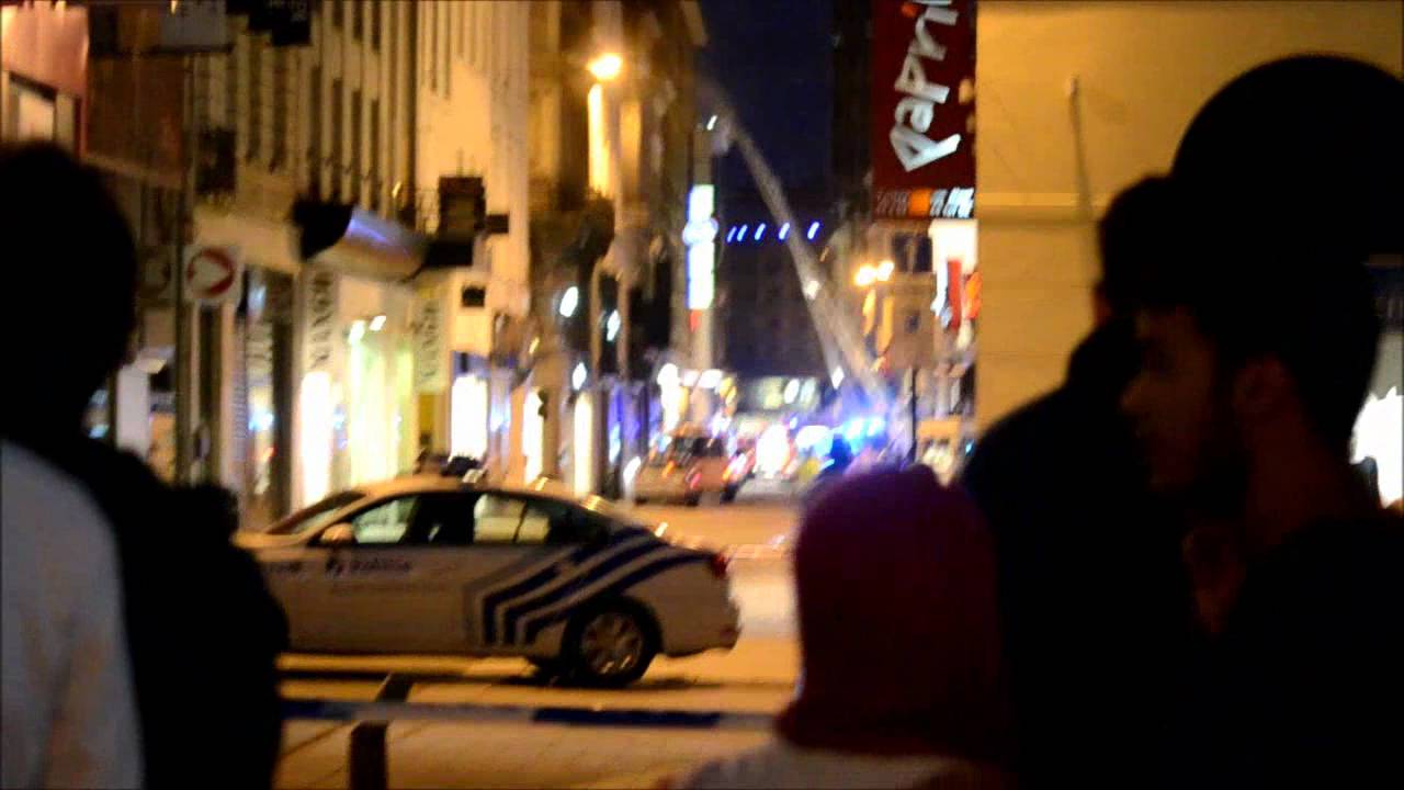 [SPECIAL]Feu H&M à Bruxelles 2012 - Shop in fire Bruxelles 2012