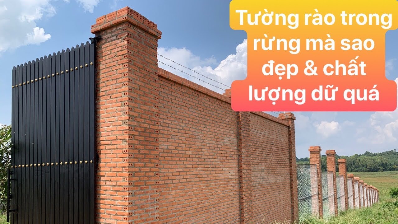 Kho Tư liệu Xây dựng - Tường rào đẹp, chất lượng bằng... - youtube