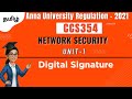 Digital Signature in Tamil | CCS354 Network Security | Anna University Regulation 2021