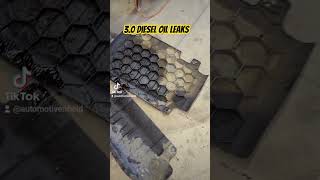 Silverado 3.0 diesel oil leaks strike again #automotive #techlife #lifestyle