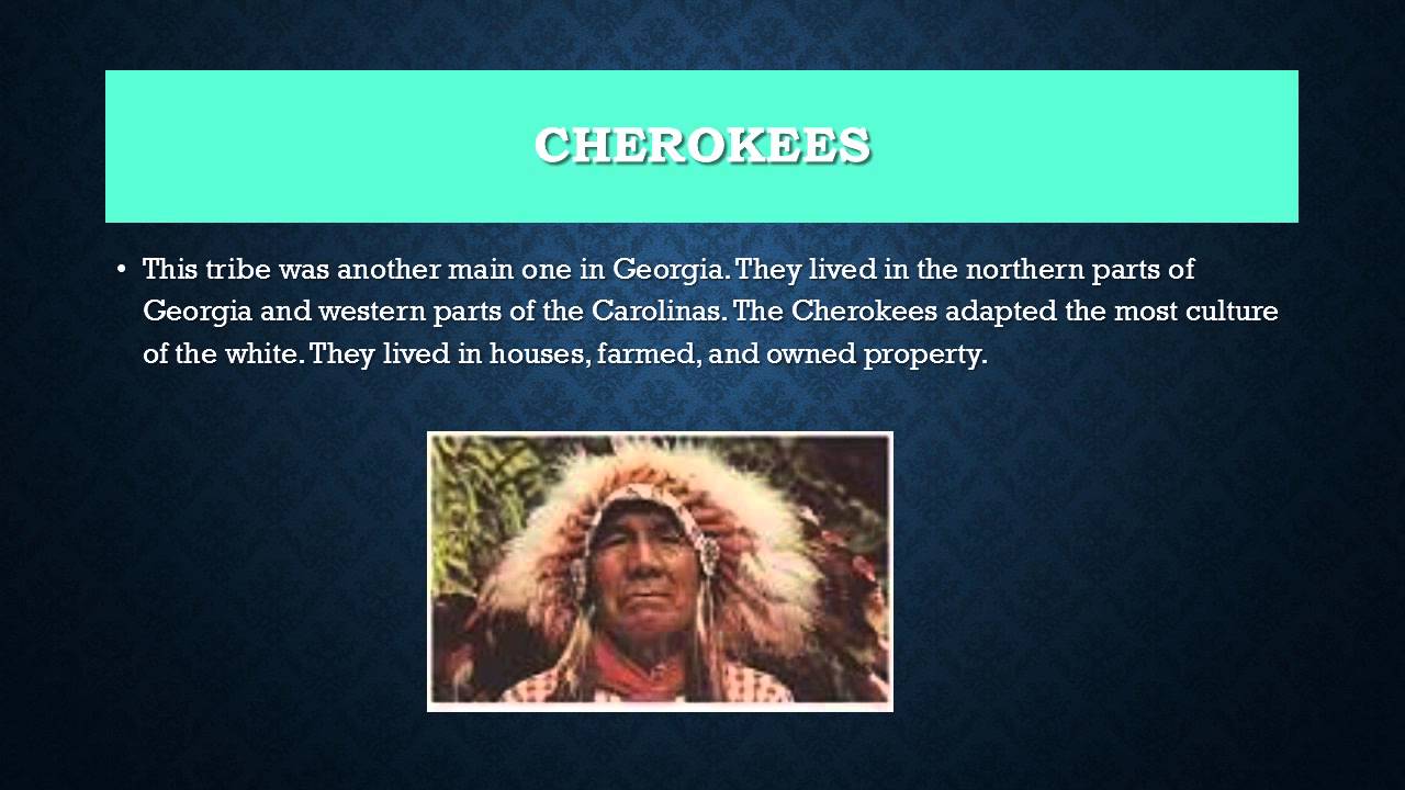 Creek and Cherokee Indians of YouTube