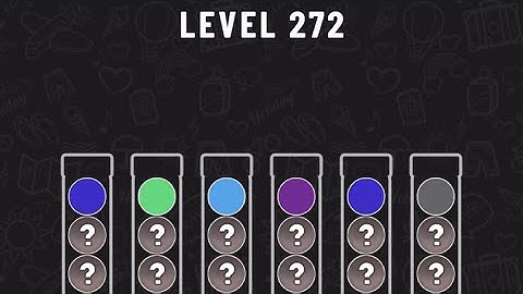 Ball Sort Puzzle Level 272 #ballsortpuzzle #ballsortpuzzlegameplay #puzzlegame #mobilegames