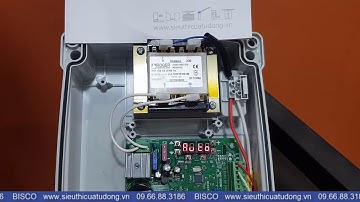 Hướng dẫn cài đặt cổng tự động Roger BE20 - Bisco Việt Nam