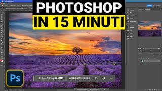 CORSO PHOTOSHOP GRATIS - Le Basi di Photoshop 2024: Tecniche Essenziali in 15 minuti + 2 Segreti