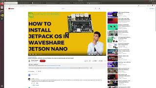 tutorial install jetpack in waveshare jetson-nano-dev kit external sd card