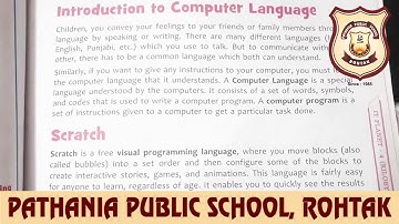 Pathania World Campus- Class 4- Computer- Chapter-5 (Scratch- Introduction)
