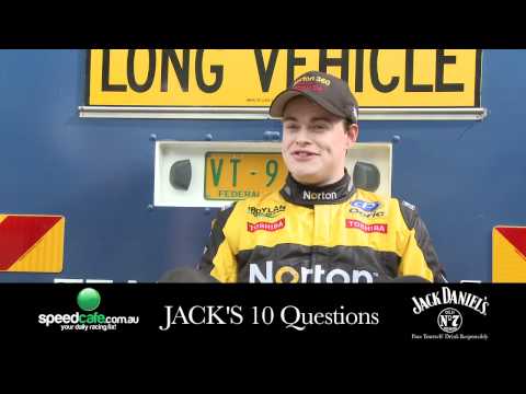 JACK'S 10 QUESTIONS ON SPEEDCAFE.COM.AU WITH JAMES...