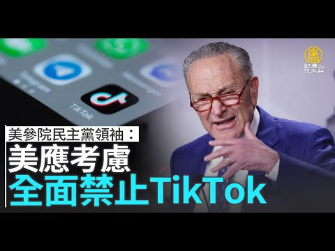 美參院民主黨領袖：美應考慮全面禁止TikTok｜寰宇掃描