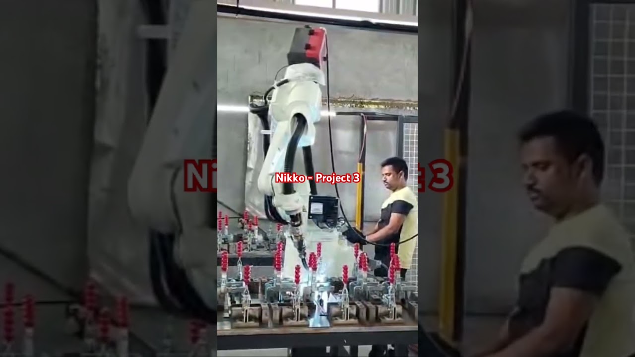 Nikko Installed The Kawasaki - Arc Welding Robotic System