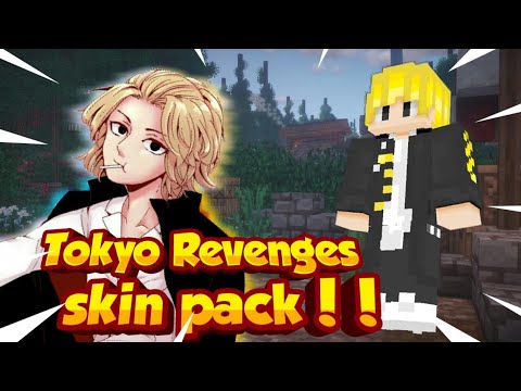 skin pack Tokyo Revengers Minecraft mcpe terbaru buruan download