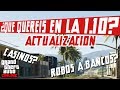 Online: Actualizaci´on 1.10 Cosas queremos