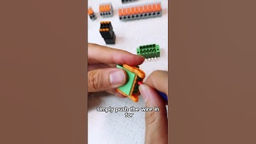 Pluggable 3.5mm terminal block #electricalsafety #electricalcomponent #terminalblock #shorts