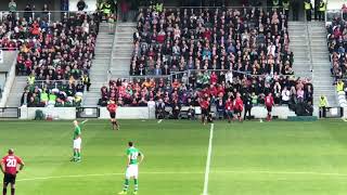 Roy (Keano) Keane Gets ‘A HUGE CEAD MILE FAILTE’ As He Enters- Liam Miller Tribute -Pairc Ui Chaoimh