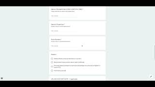 Time Off Request Form