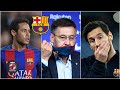 BARCELONA Las polémicas de Josep Bartomeu: Neymar, fichajes costosos y Lionel Messi | Fuera de Juego