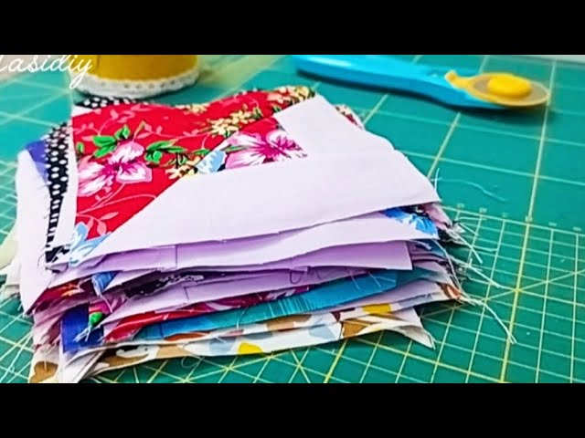 My UFO Quilt Project！｜Easy Coasters｜Bowtie Quilt Complete