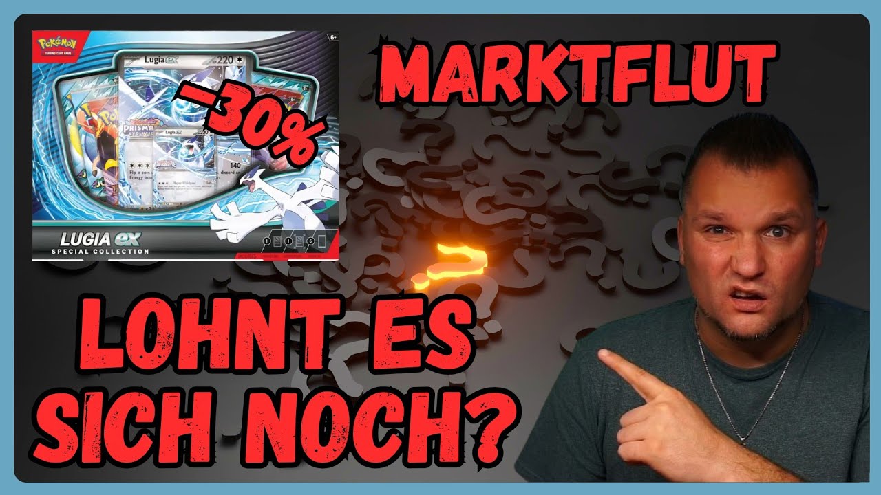 Rossmann haut die Lugia EX Pokemon Spezial Boxen raus!  30% in DIESER Woche!