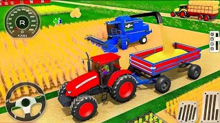 Modern Farm Tractor Driving Games - Farming Tractor 3D - Android Gameplay screenshot 4